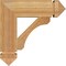 Ekena Millwork Legacy Arts & Crafts Rough Sawn Bracket, Western Red Cedar, 4"W x 16"D x 16"H BKT04X16X16LEC03RWR - alternate 4